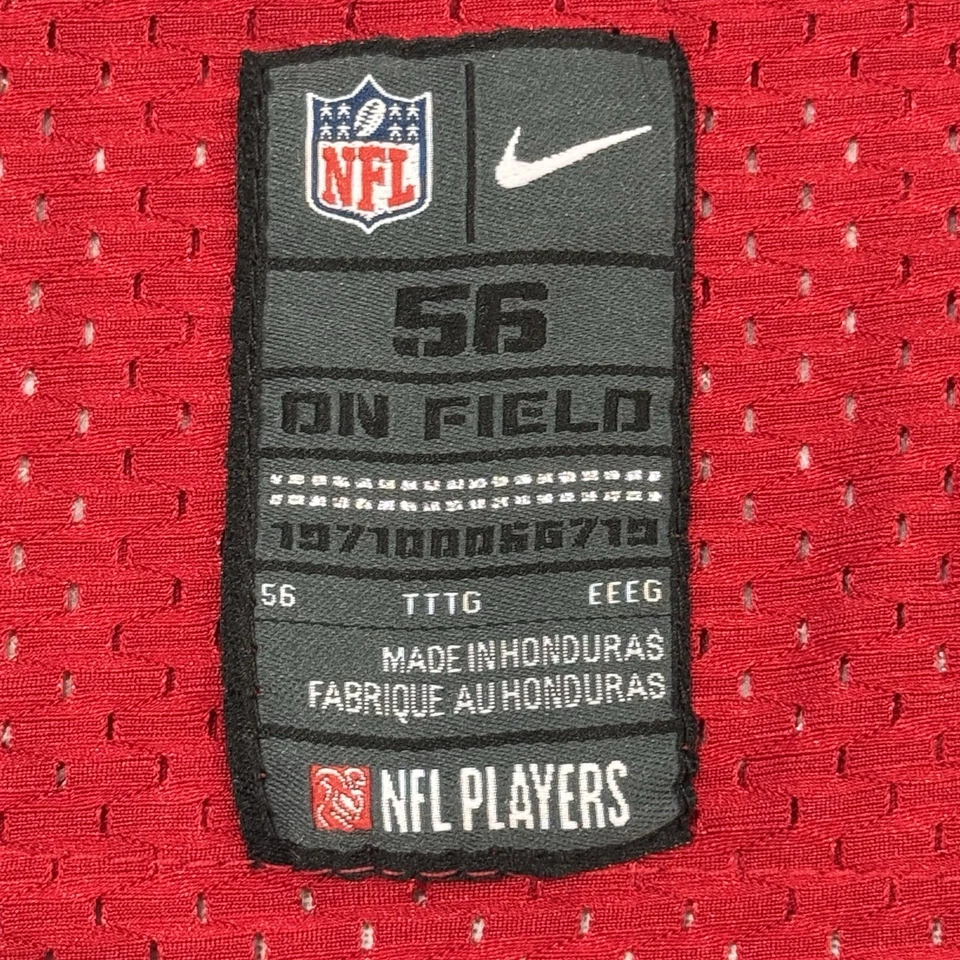 Camiseta deportiva roja de los Houston Texans Nike Arian Foster #23 Equipment On Field talla 56-3XL Foto 3 de 4