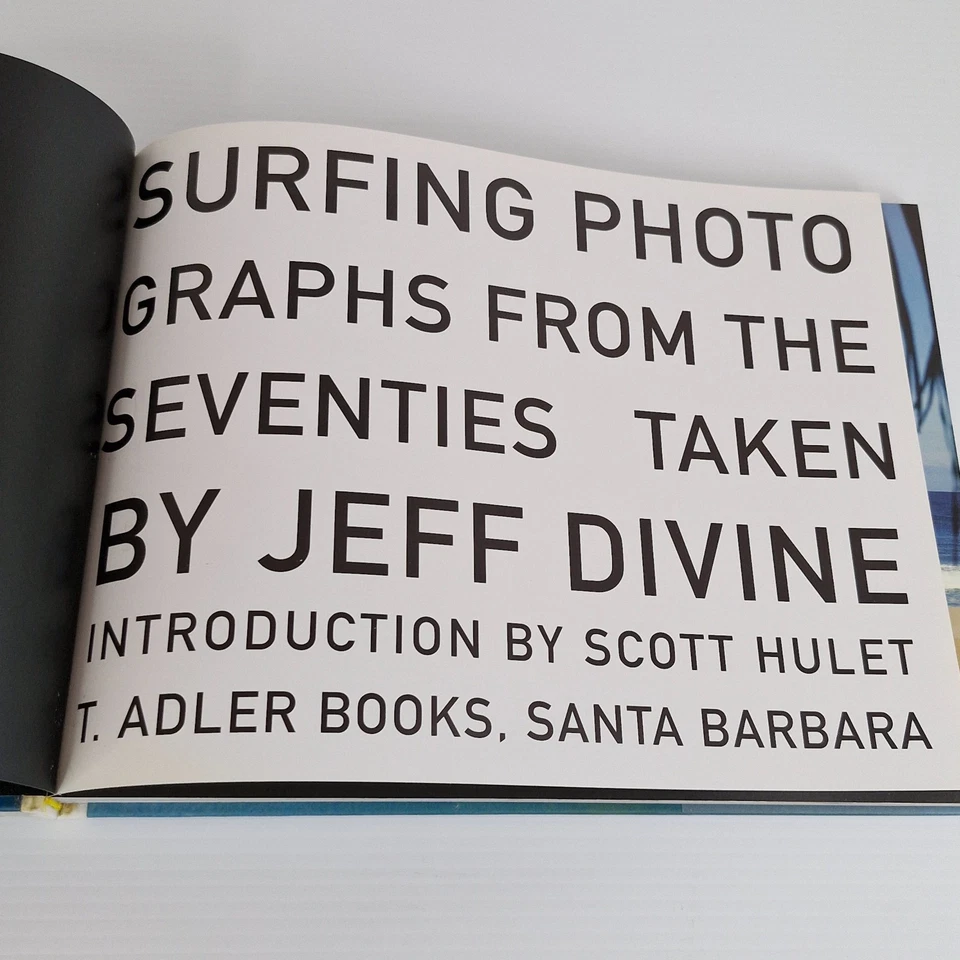 Surfing Photographs 1970s Jeff Divine Surf Photography Book California Hawaii - Image 2 of 4