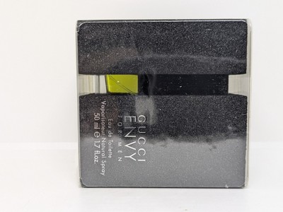 VINTAGE GUCCI ENVY FOR MEN 50mL - 1.7oz NEW-SEALED BOX