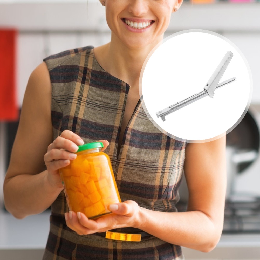 Ouvre-bocal Automatique Pour Personnes Âgées Ouvre-pot En Acier Inoxydable