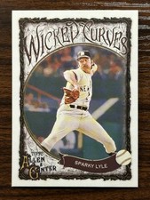 2025 Topps Allen & Ginter Sparky Lyle Yankees Wicked Curves Insert #WC-32