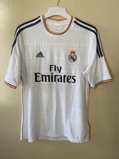 Real Madrid Gareth Bale #11 2013 /14 Home Shirt Adidas Size L