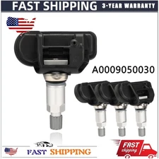 4Pcs A0009050030 TPMS Tire Pressure Sensor For 2011-2015 Benz CL63AMG E350 E550