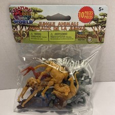 Creatures of the World Imperial 10 Pieces Jungle Animals 45215C NIP
