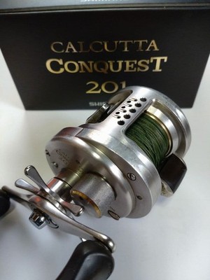 Shimano Calcutta Conquest 201DC Spinning Reel MGL Aluminum Silver