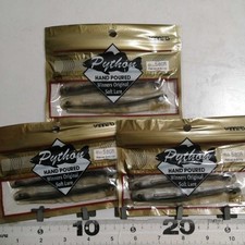 E Rare Worm WINNERS Python alleyhill Winners Python 4 inch White Shad