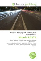 Frederic P. Miller (U. A.) | Honda RA271 | Taschenbuch | Englisch (2026)