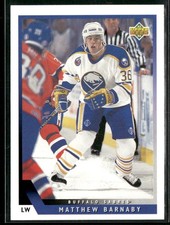 1993-94 Upper Deck Matthew Barnaby #439 Buffalo Sabres