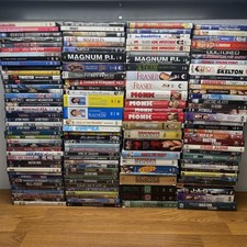 Huge Lot of 135 DVD Movies/Shows Series Collection Mixed Genre