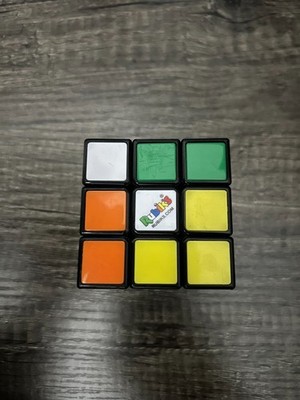 Rubik 3x3 Puzzle Cube Game With Stand Rubik's Hasbro Toy Original