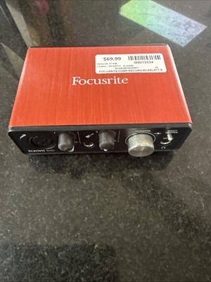 FOCUSRITE SCARLETT SOLO 2nd gen (I99012034)