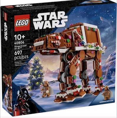 LEGO 40806 Star Wars Gingerbread AT-AT Walker 697 Pcs Sealed - NEW
