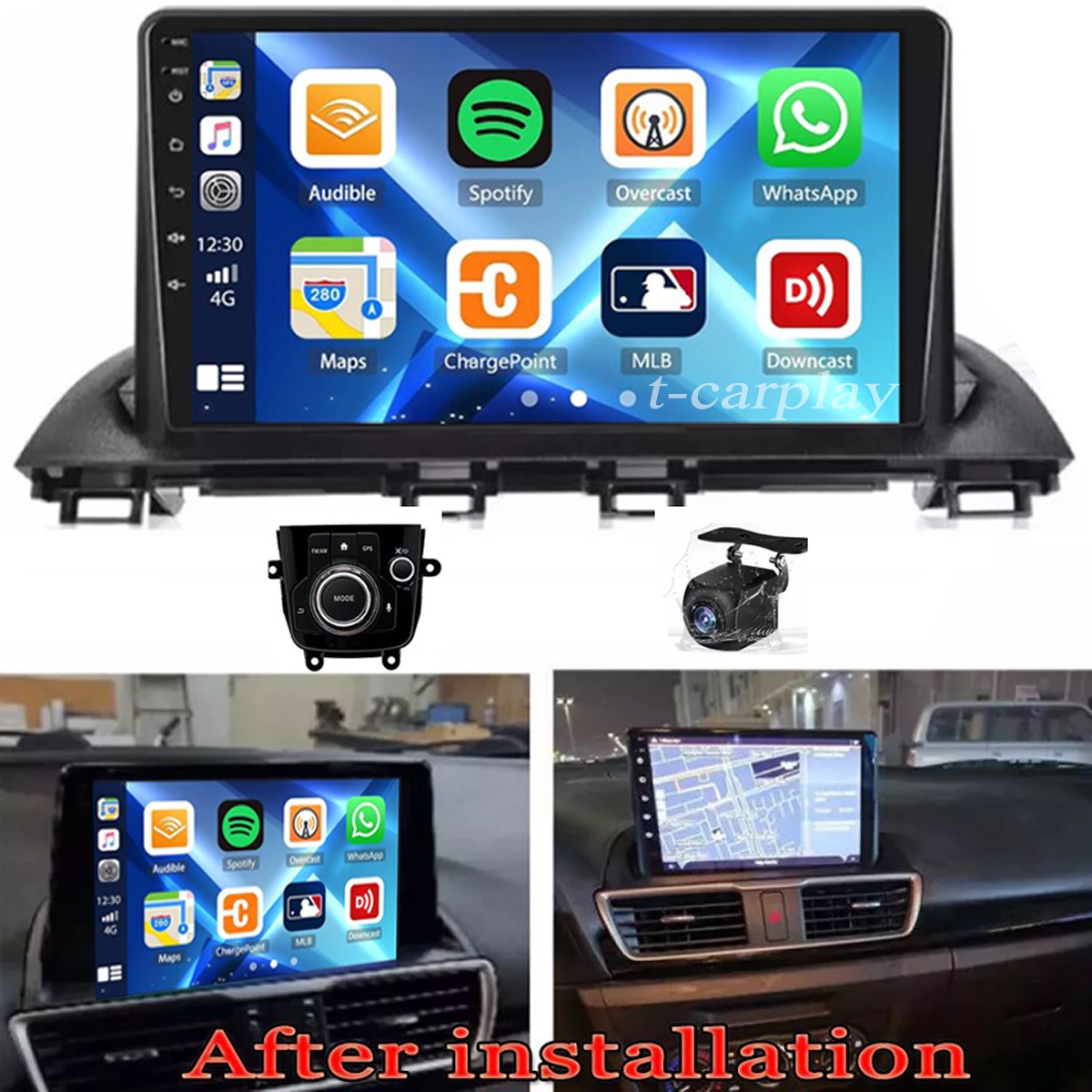 For Mazda 3 Axela 2014-2018 With Touchscreen Radio