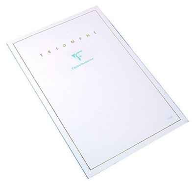 Clairefontaine ''Triomphe'' Stationery Tablet, Lined, A5 (5.75'' x 8.25'')