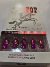 Red Aspen Nail Dashes "One Cute Cowpoke Jaymeson" Short Almond