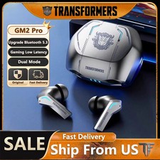 Transformers TF-T06 Bluetooth Earbuds Gaming Headset Low Latency Wireless