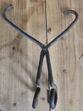Antique Vintage Block Ice tongs 16 inches long