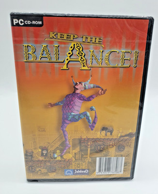 Keep the Balance! JoWooD PC CD-ROM Puzzle Gedächtnisspiel, NEU & OVP in Folie