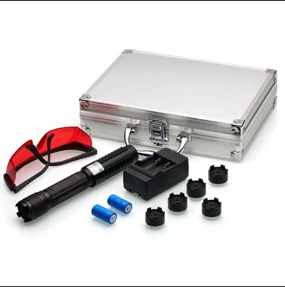 High-Power Blue Burning Laser Light Pointer Pen Most Powerful Military Lazer - Image 3 of 4