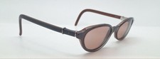 Vintage Robert Marc 504-18 Blue Gray Oval Sunglasses FRAMES ONLY