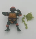 Rock N Roll Michaelangelo Wacky Action Ninja Complete TMNT 1989 Vintage Working
