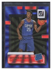 2022-23 Donruss Moussa Diabate Blue Laser /49 Rated Rookie Charlotte Hornets SSP