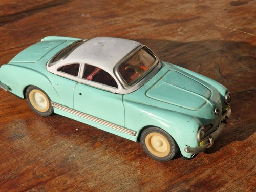 altes vintage Blechspielzeug Oldtimer VW Karman Ghia Friktion 1:18 - Picture 2 of 11