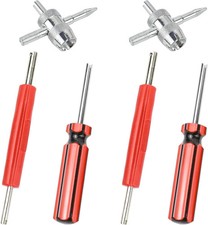 Tire Valve Stem Removal Tool 6 Pack Valve Core Remover Tool Dual Single Tire Valve Stem Removal Tool 6 Pack Valve Core Remover Tool Dual Single