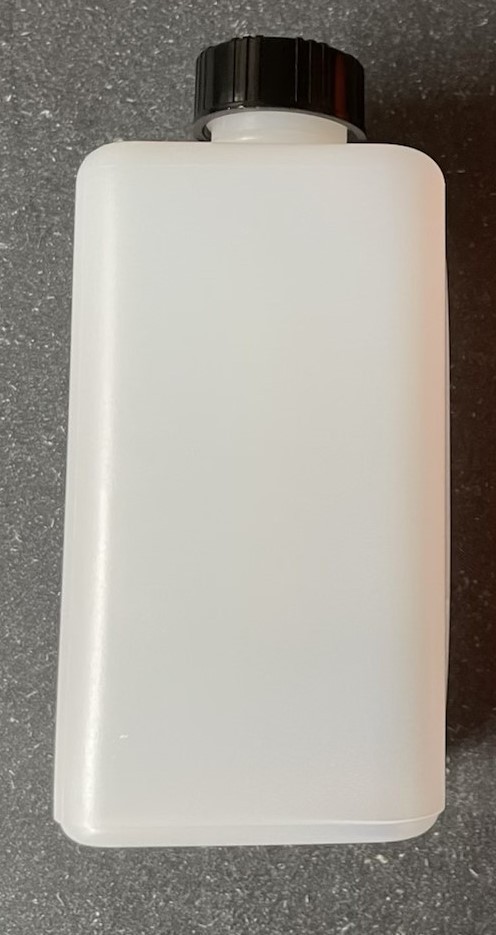 HDPE Natural Square 8oz Cube Style Plastic Bottles + Pick Amount and or caps!