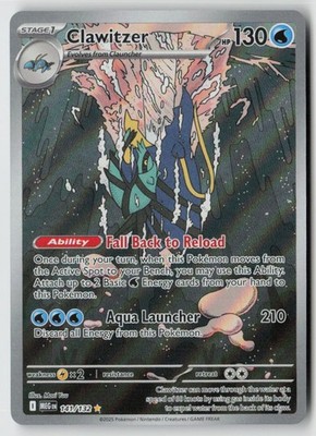 Clawitzer - 141/132 - ME01: Mega Evolution Holo - PTCG