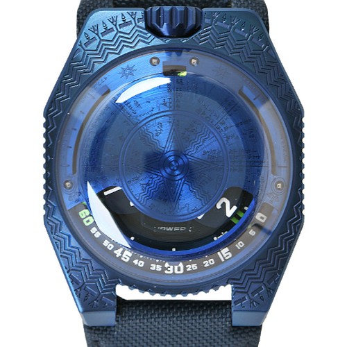URWERK  -  UR-100V Time and Culture II Sumer in Steel and Tita...