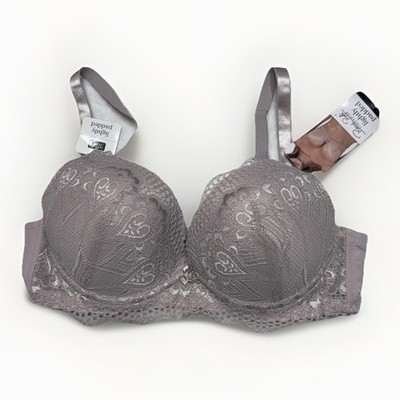 Rene Rofé Lingerie 38C push-up lace beautiful Bra B27095-COC lightly padded 