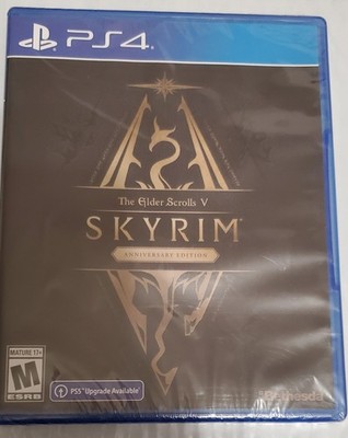 The Elder Scrolls V: Skyrim Anniversary Edition - Ps4. **Disc Might Be Loose**