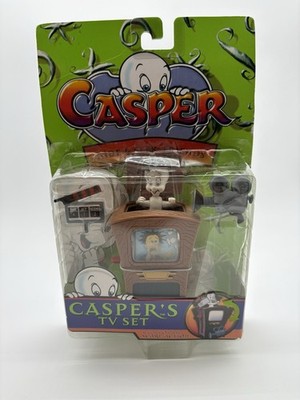 Casper Hide & Seek Friends Casper's TV Set with Pop up Scare Action 1997 Sku 20