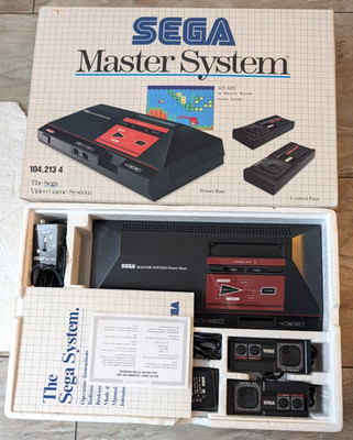 Sega Master System Konsole OVP  - Alex Kidd - Spielkonsole