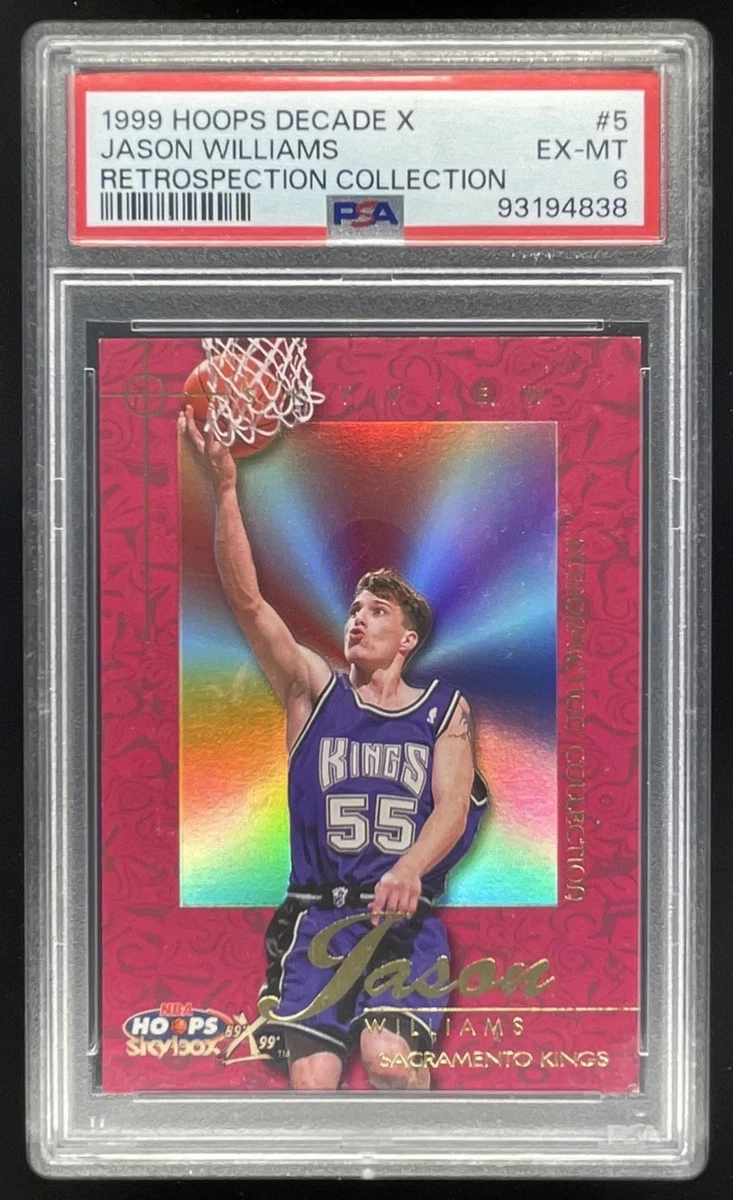 Jason Williams Professional Sports Authenticator (PSA) Basketball