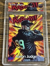FAN ART Aaron Judge Kaboom! Original Custom Design Yankees Baseball