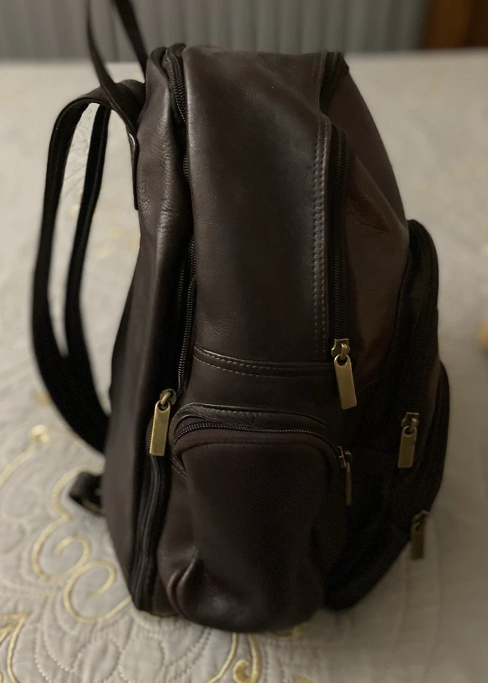 Кожаный рюкзак от David King, Boston - Изображение 2 из 4