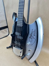 Electric Guitar Special AXE Solid Body H Pickup Black Silver Burst