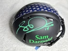 Sam Darnold Autographed Mini Football Helmet Beckett Certified