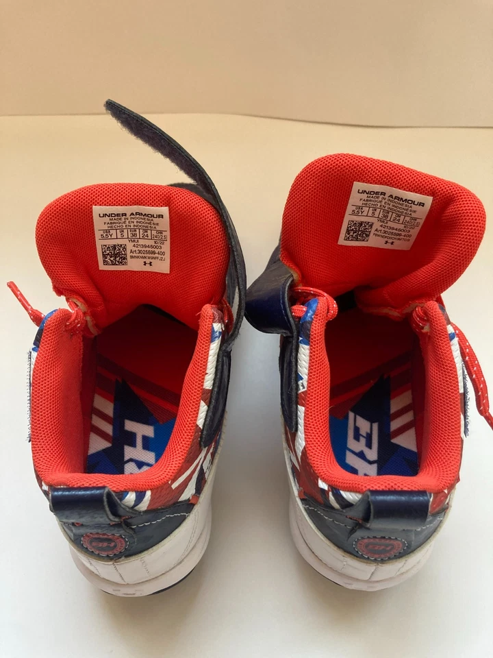 Новый под ARMOUR BH молодежи мальчиков/девочек бейсбол и софтбол бутсы 5,5 лет - Изображение 4 из 4