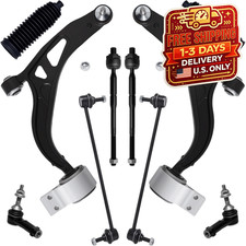 Front Suspension Kit 2011-19 Ford Explorer Control Arms Ball Joints Tie Rod Ends
