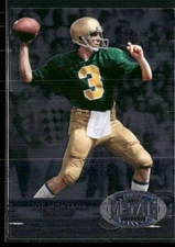 2013 Fleer Retro #M-105 Joe Montana Metal Universe