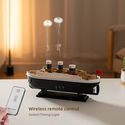 Steamship 250ml Quallennebel Ultraschall Luftbefeuchter USB Aroma Diffusor Tragbar