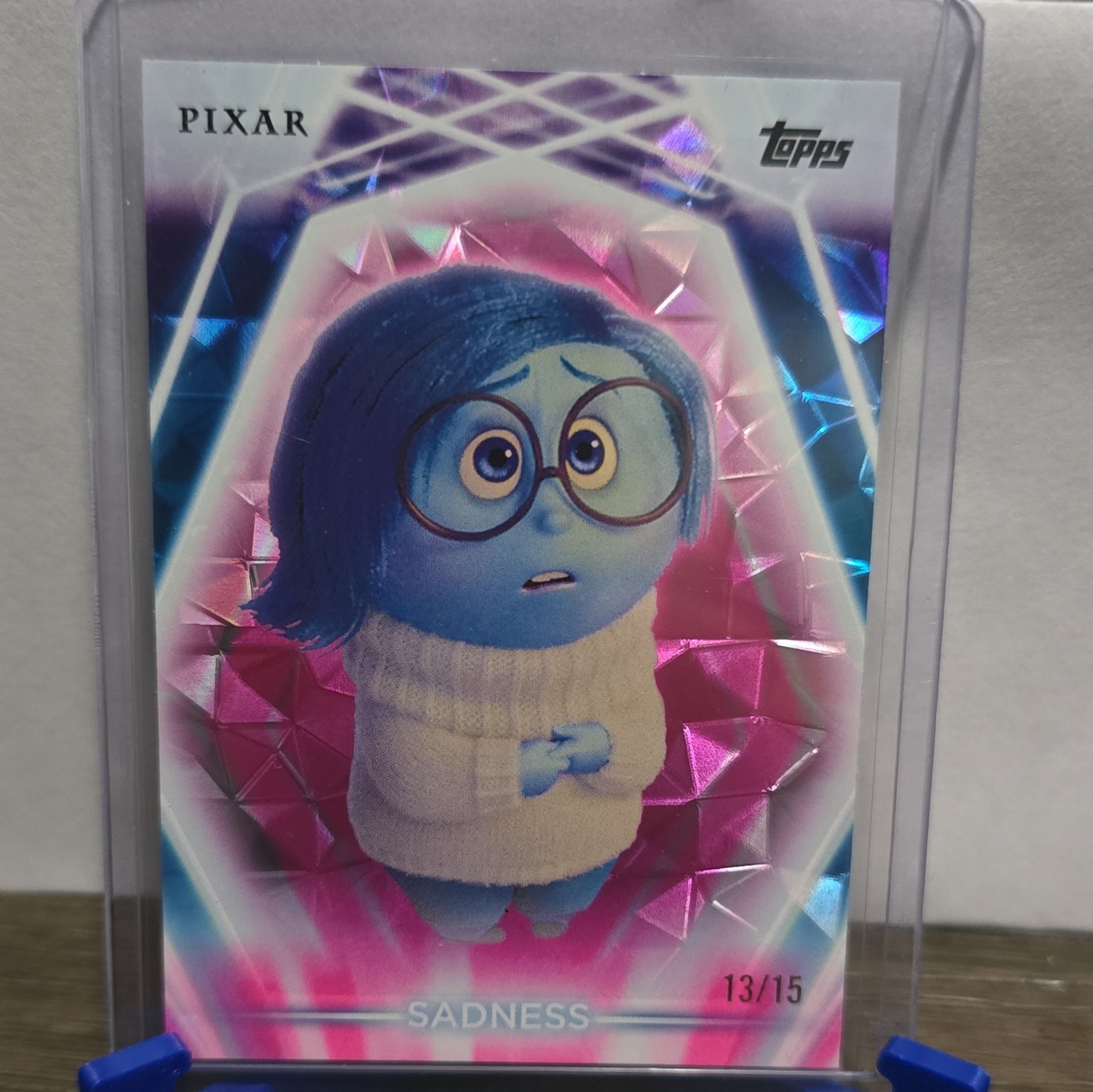 2026 Topps Disney Pixar Inside Out 2 Sadness Trading Card #166 Serial 13/15