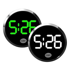 Car Clocks For Dash Digital Dashboard Clock Mini Electronic Clock Vehicle 