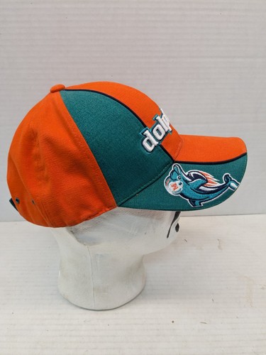 Miami Dolphins NFL Orange Pro Line Reebok Hat Cap Adjustable Size (H9) - Picture 3 of 10