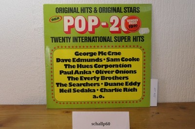   Pop-20 Twenty International Super Hits, 12'' LP, RCA, gewaschen und abgespielt