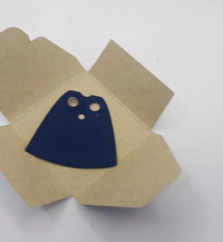 LEGO® Dark Blue Minifigure Cape Fabric Body Wear BRAND NEW Part 6501822 - Picture 3 of 4