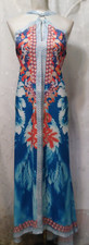 New CHIC ME CBR Size Small Halter Sundress Lightweight Self-Tie Mutlicolor